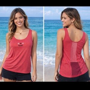ROXY SUMMER OF POP TANK TOP NWT BEACH SURF TANK XS OR MEDIUM SOFT SUMMER TANK